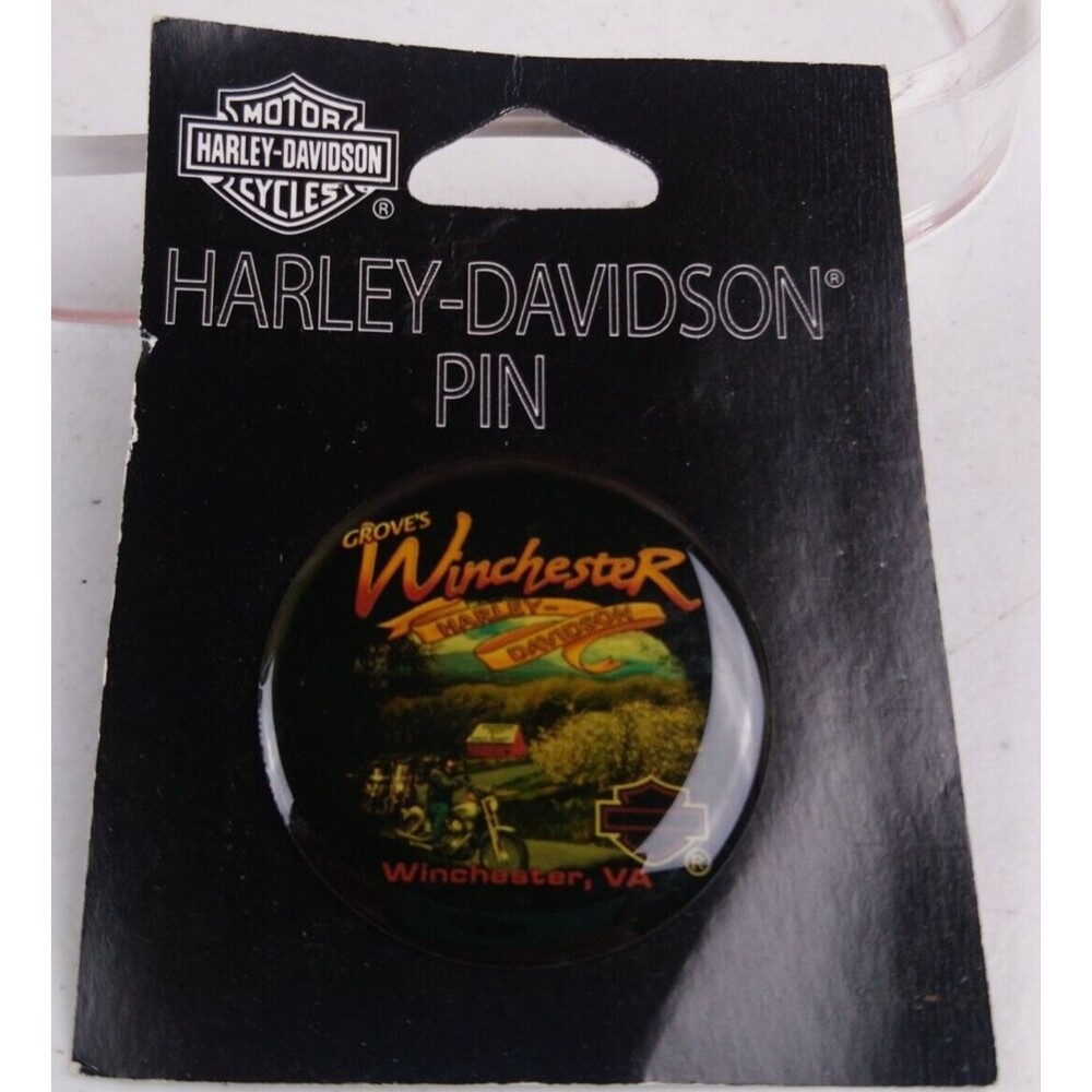 Grove's Winchester VA Harley Davidson Pin